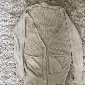 Beige cardigan
